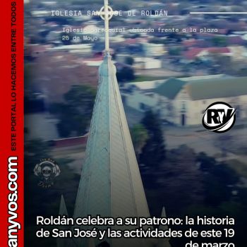 ⛪️ Roldán celebra a su patrono: la historia de San José y las actividades de este 19 de marzo